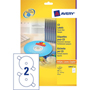 AVERY ETIQUETA CD OPACA 117mm 50-PACK L6043-25